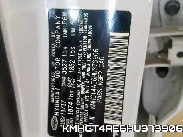 KMHCT4AE6HU373906 фото 2