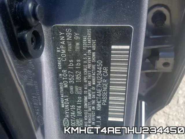 KMHCT4AE7HU234450 фото 2