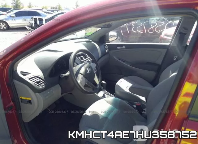 KMHCT4AE7HU358752 фото 6