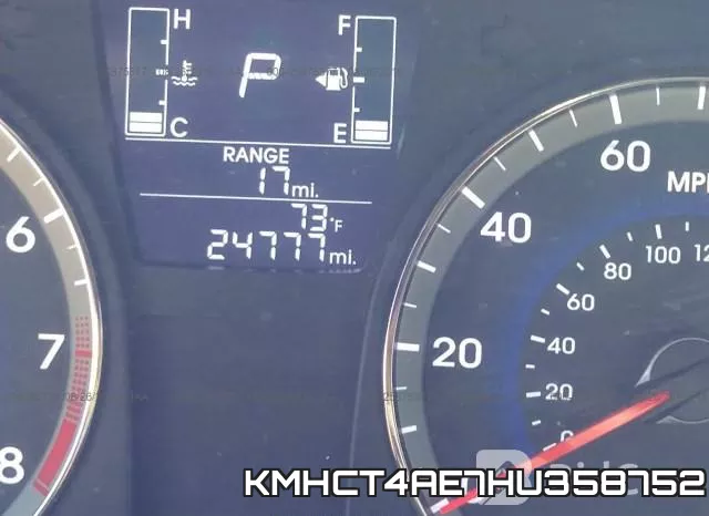 KMHCT4AE7HU358752 фото 8