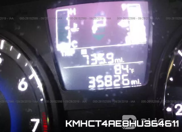 KMHCT4AE8HU364611 фото 8