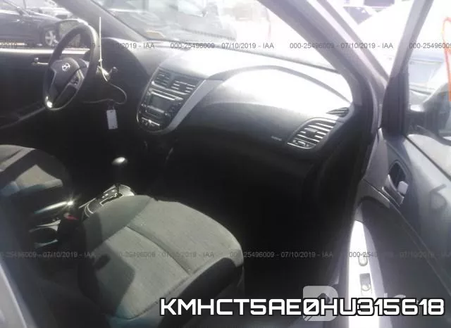 KMHCT5AE0HU315618 фото 6