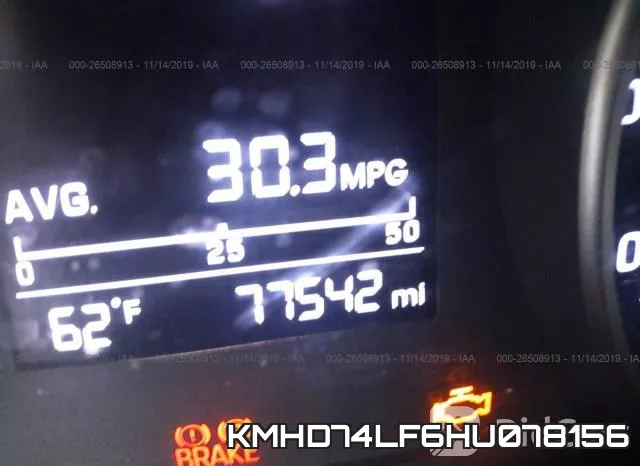 KMHD74LF6HU078156 фото 8