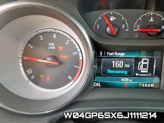 W04GP6SX6J1111214 фото 8