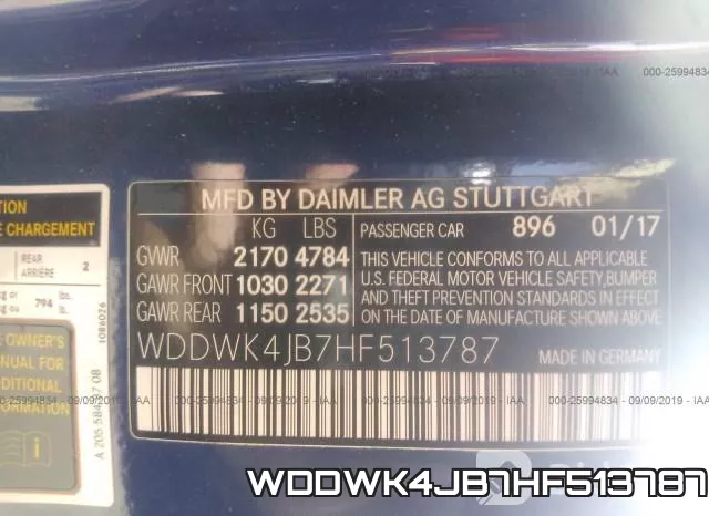 WDDWK4JB7HF513787 фото 9