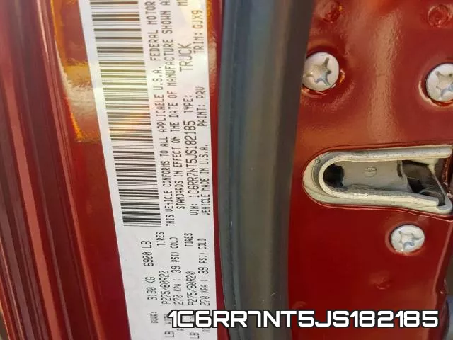 1C6RR7NT5JS182185 фото 2