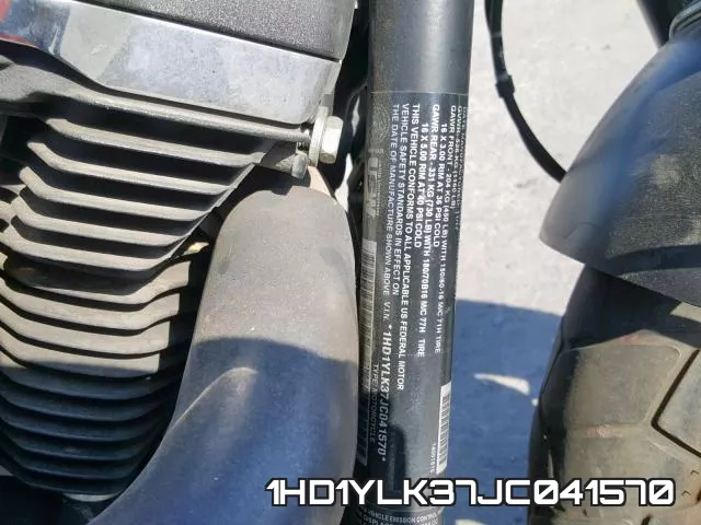 1HD1YLK37JC041570 фото 2