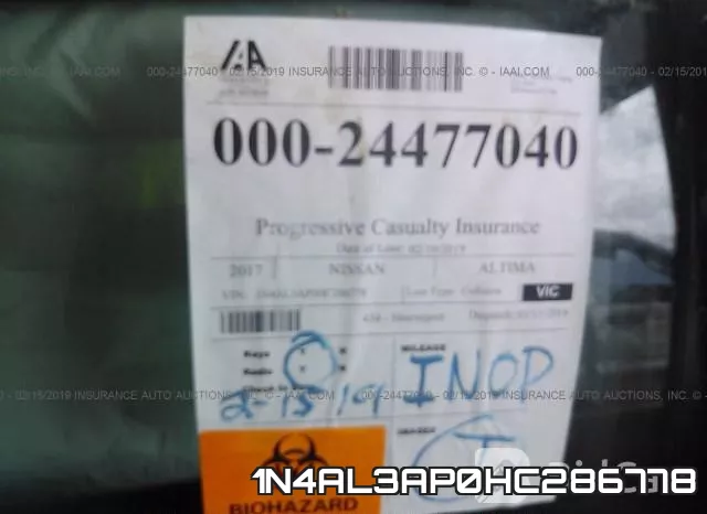1N4AL3AP0HC286778 фото 8