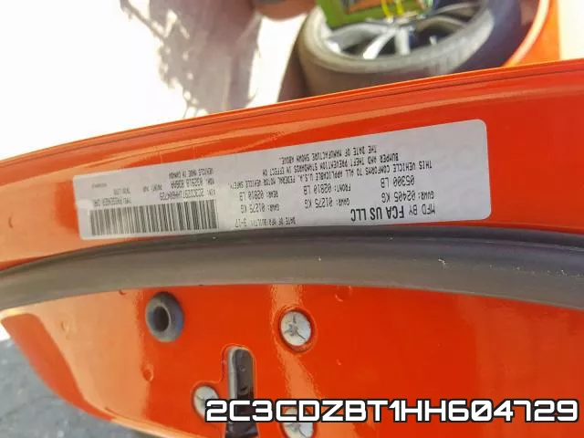 2C3CDZBT1HH604729 фото 2