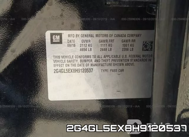 2G4GL5EX8H9120537 фото 10