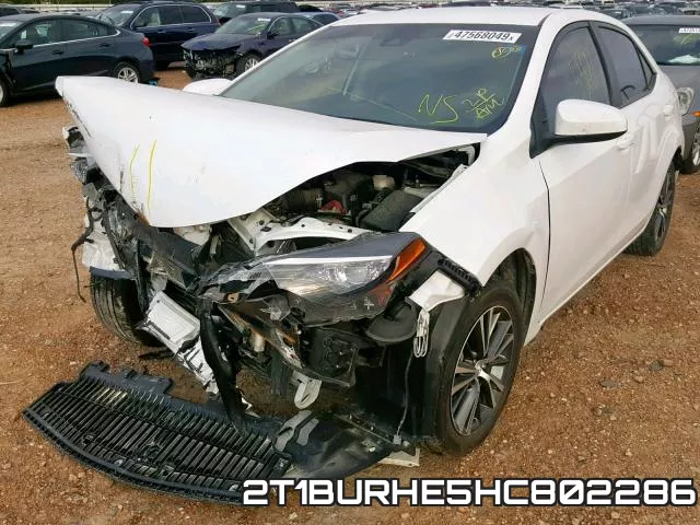 2T1BURHE5HC802286 фото 3