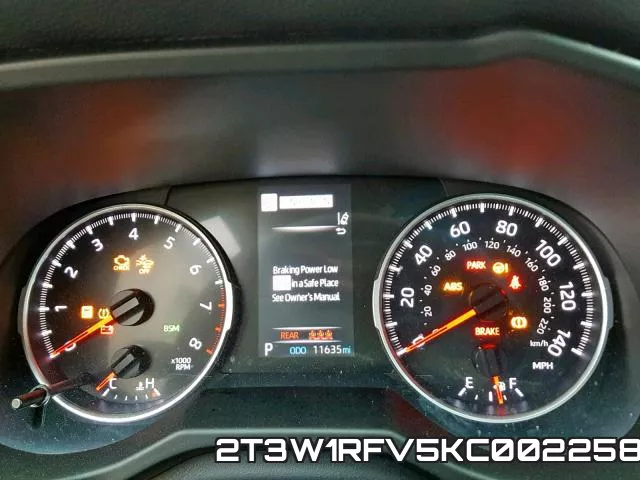 2T3W1RFV5KC002258 фото 9
