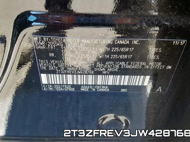 2T3ZFREV3JW428768 фото 2