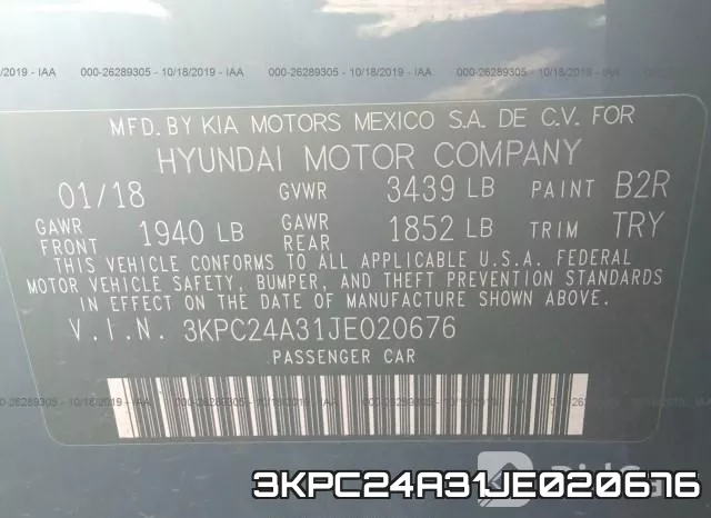 3KPC24A31JE020676 фото 10