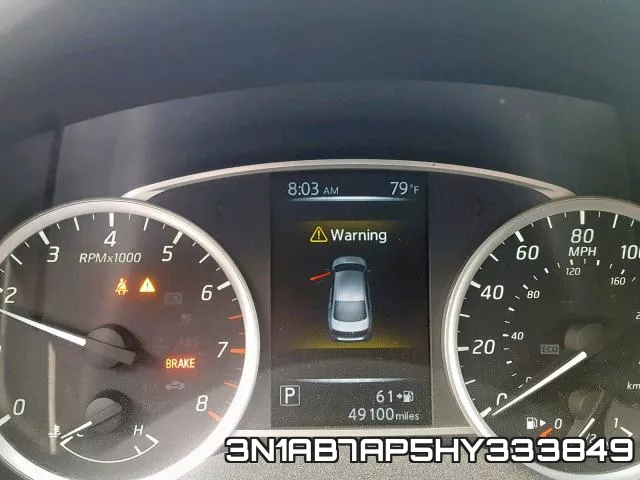 3N1AB7AP5HY333849 фото 9