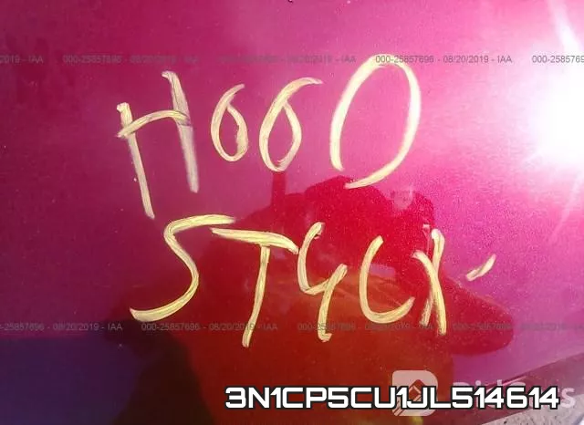 3N1CP5CU1JL514614 фото 2