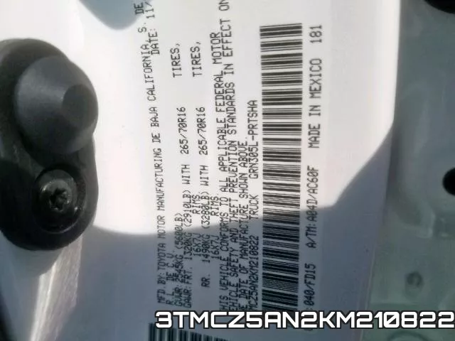 3TMCZ5AN2KM210822 фото 2
