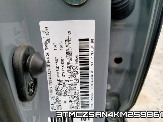3TMCZ5AN4KM259861 фото 2