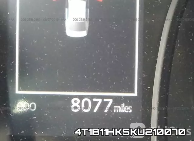 4T1B11HK5KU210070 фото 8