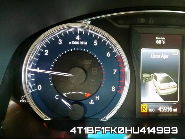 4T1BF1FK0HU414983 фото 9