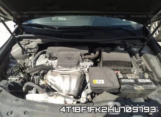 4T1BF1FK2HU709793 фото 2