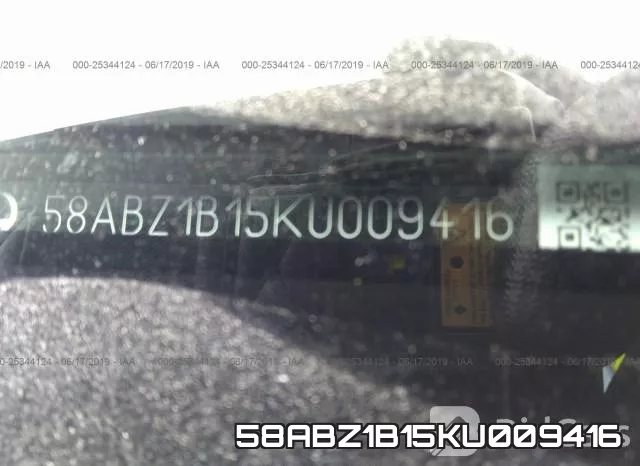 58ABZ1B15KU009416 фото 9