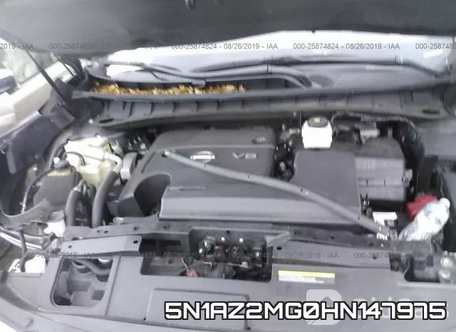 5N1AZ2MG0HN147975 фото 2