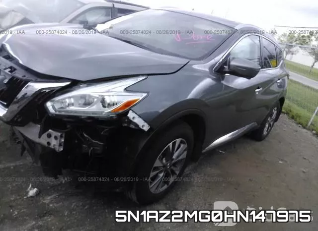 5N1AZ2MG0HN147975 фото 3