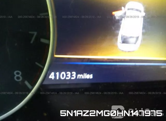 5N1AZ2MG0HN147975 фото 8
