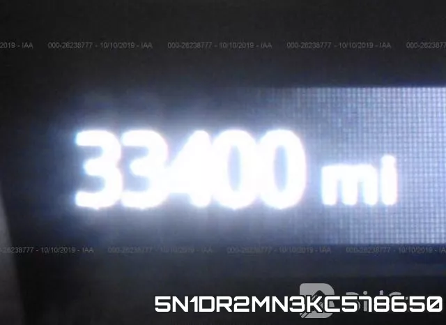 5N1DR2MN3KC578650 фото 8