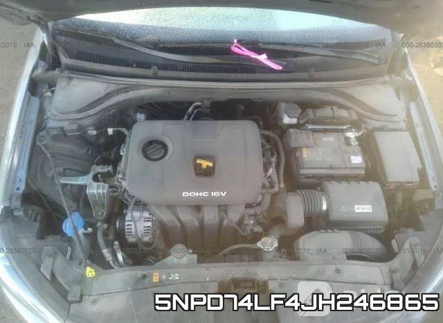 5NPD74LF4JH246865 фото 2