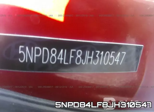 5NPD84LF8JH310547 фото 10