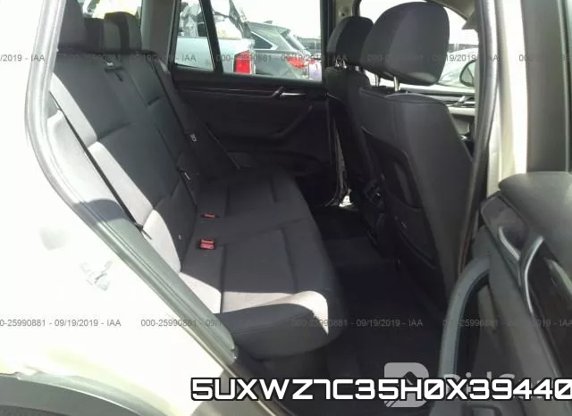 5UXWZ7C35H0X39440 фото 9