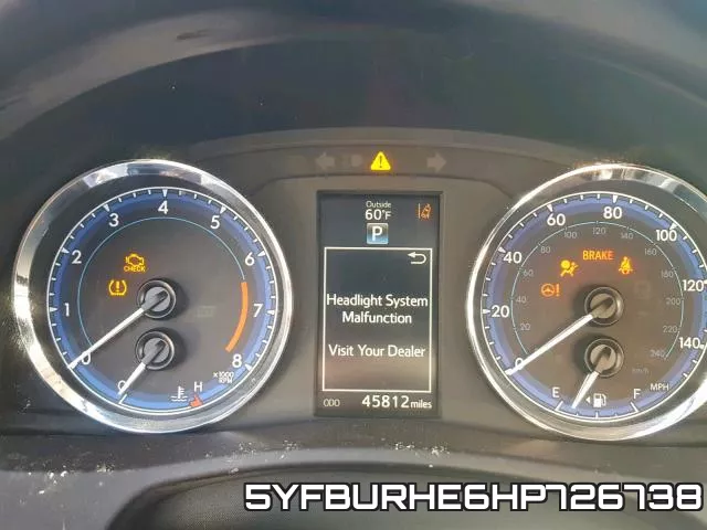 5YFBURHE6HP726738 фото 9