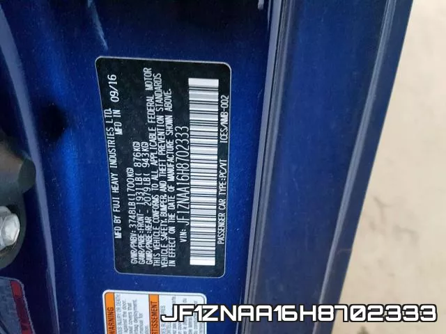 JF1ZNAA16H8702333 фото 2