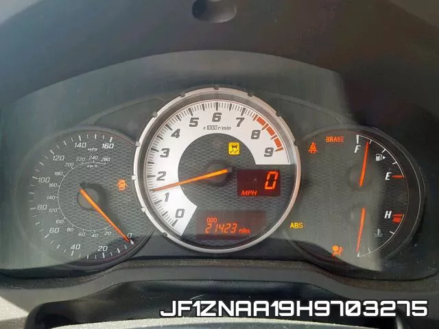 JF1ZNAA19H9703275 фото 9