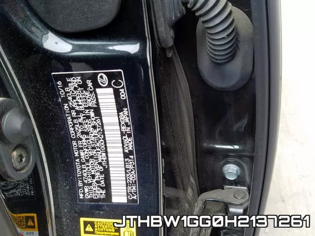 JTHBW1GG0H2137261 фото 2