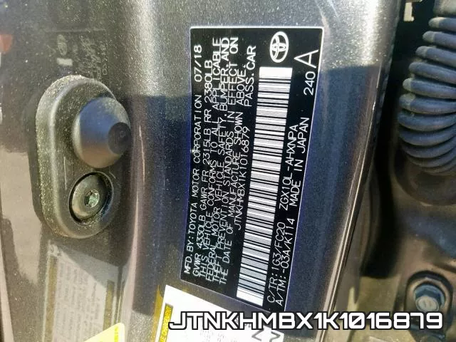 JTNKHMBX1K1016879 фото 2
