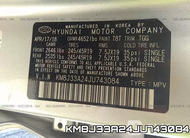 KM8J33A24JU743084 фото 10