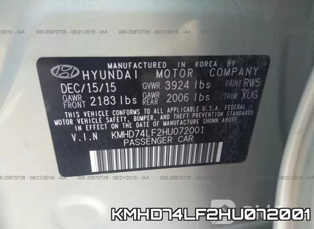 KMHD74LF2HU072001 фото 10
