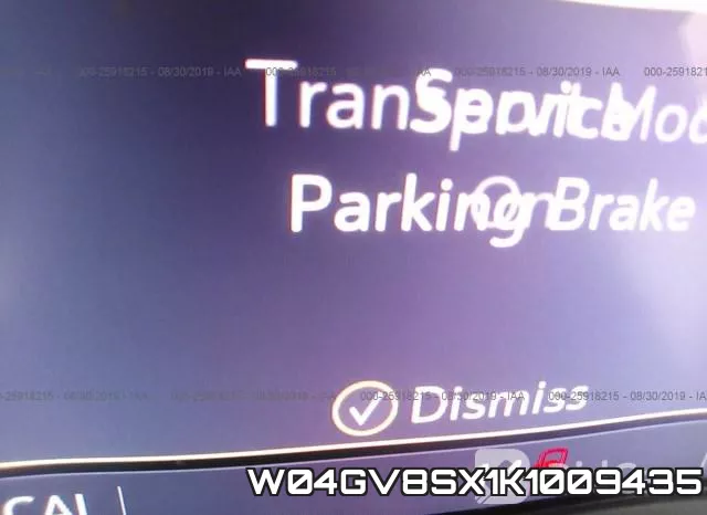 W04GV8SX1K1009435 фото 8