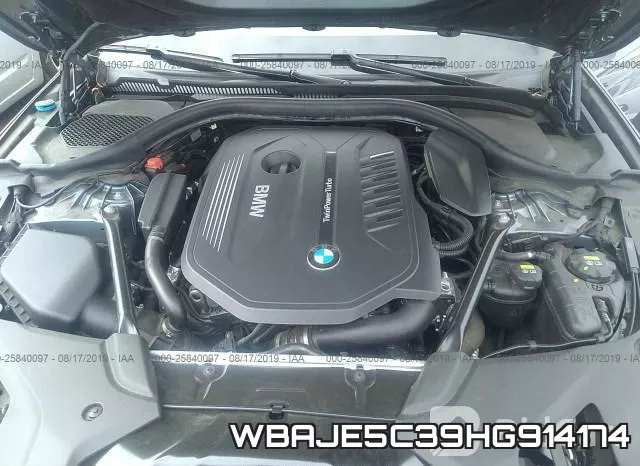 WBAJE5C39HG914174 фото 2