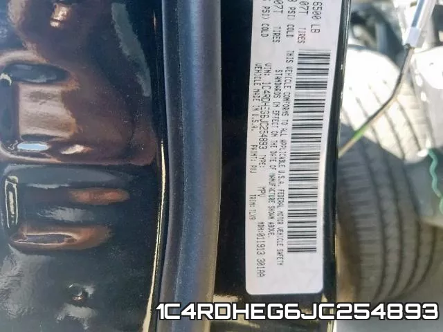 1C4RDHEG6JC254893 фото 2