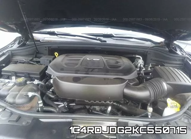 1C4RDJDG2KC550715 фото 2