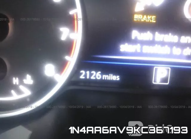 1N4AA6AV9KC367193 фото 8