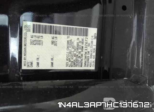 1N4AL3AP7HC137672 фото 10