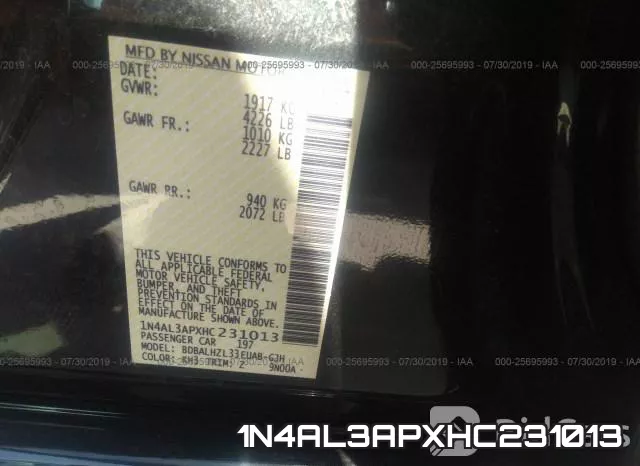 1N4AL3APXHC231013 фото 10