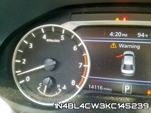 1N4BL4CW3KC145239 фото 9