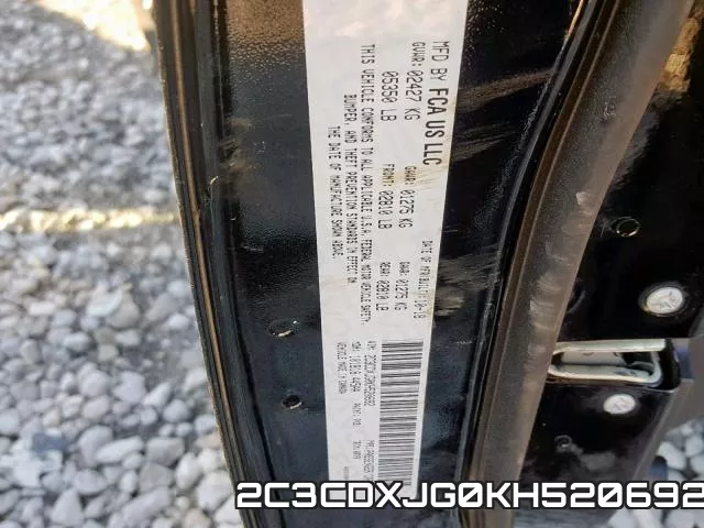 2C3CDXJG0KH520692 фото 2