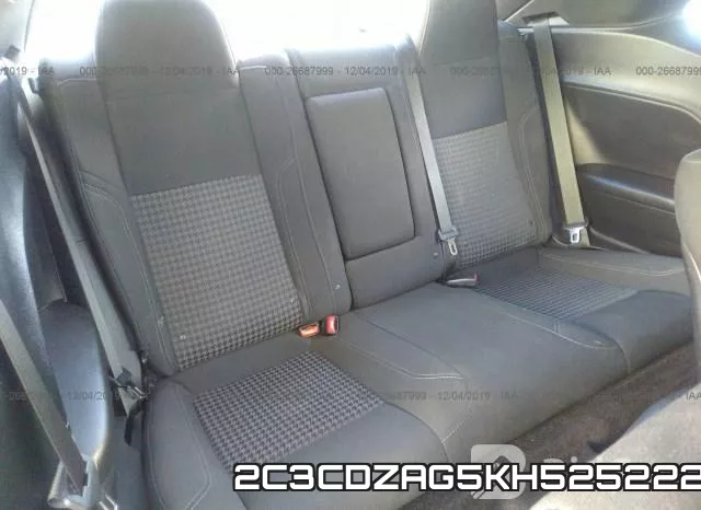 2C3CDZAG5KH525222 фото 9